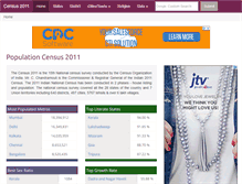 Tablet Screenshot of census2011.co.in